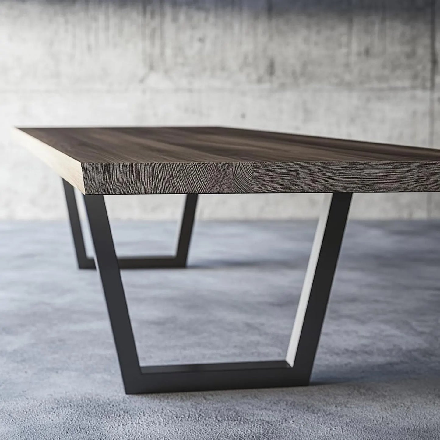 Modern Walnut Dining Table