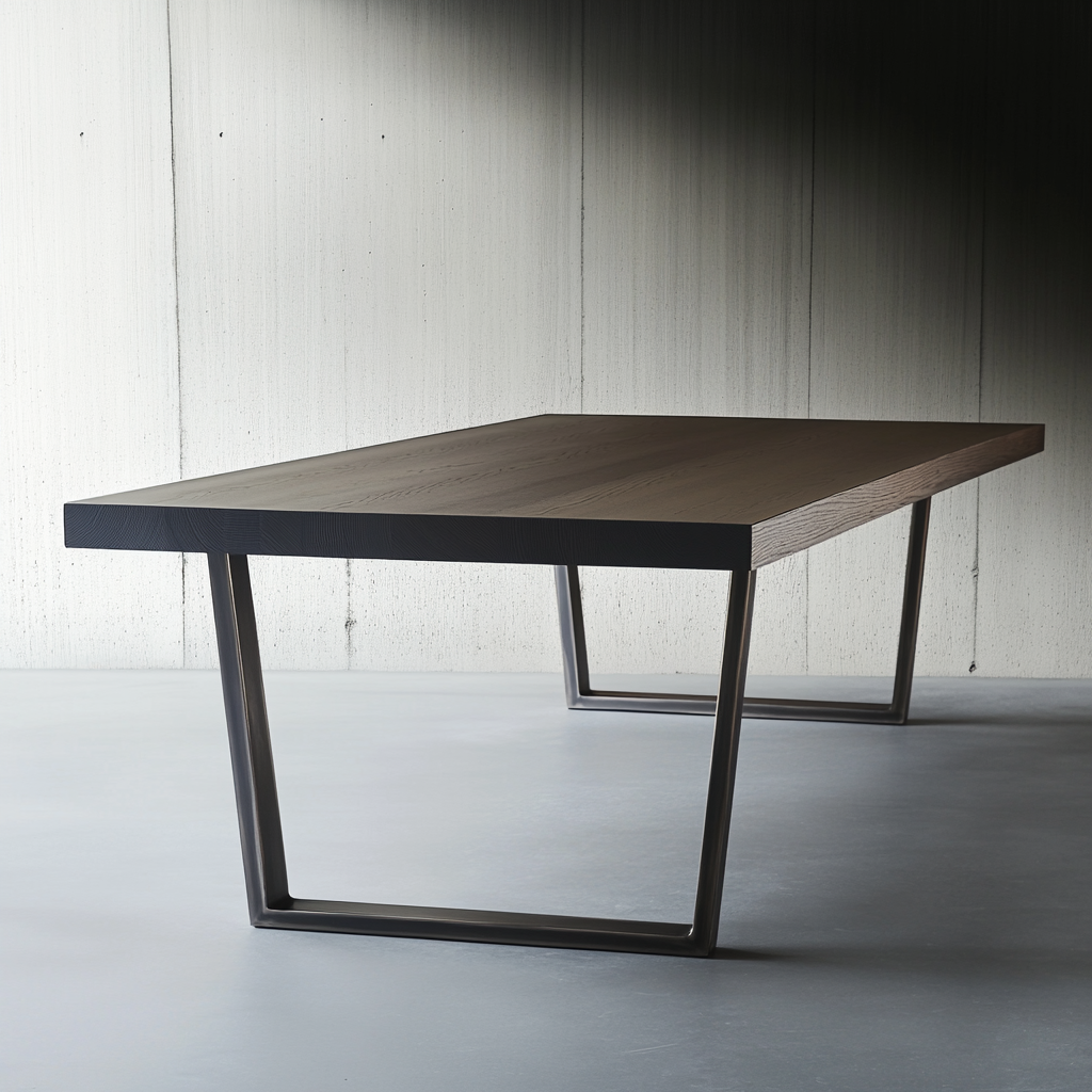 Modern Walnut Dining Table