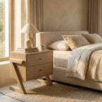 "Zed" Rift Sawn Handcrafted Nightstand