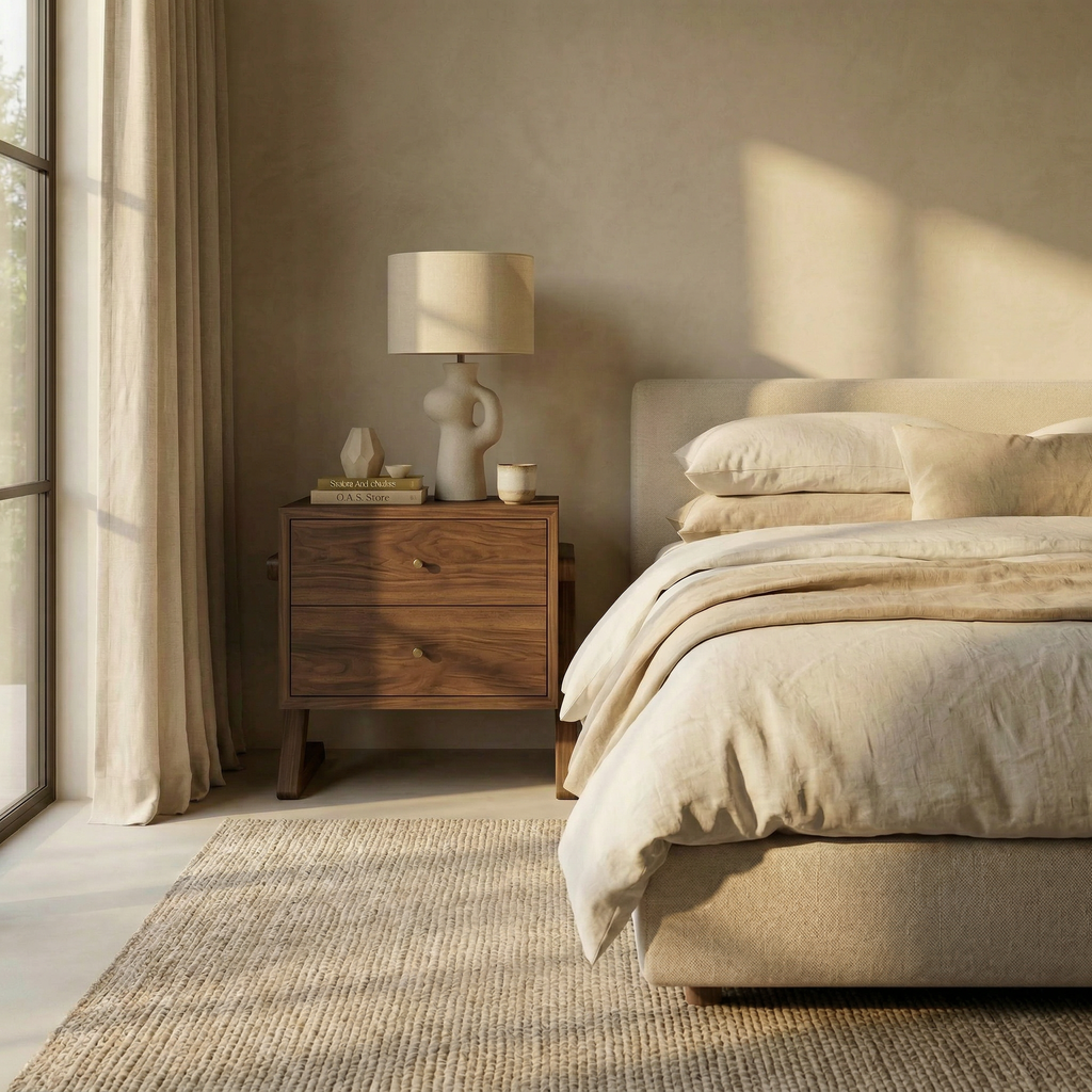 "Zed" Rift Sawn Handcrafted Nightstand