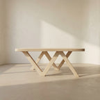 "Zed" Baltic Birch Industrial Coffee Table