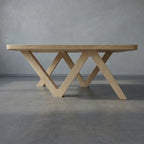 "Zed" Baltic Birch Industrial Coffee Table