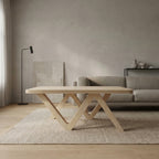 "Zed" Baltic Birch Industrial Coffee Table