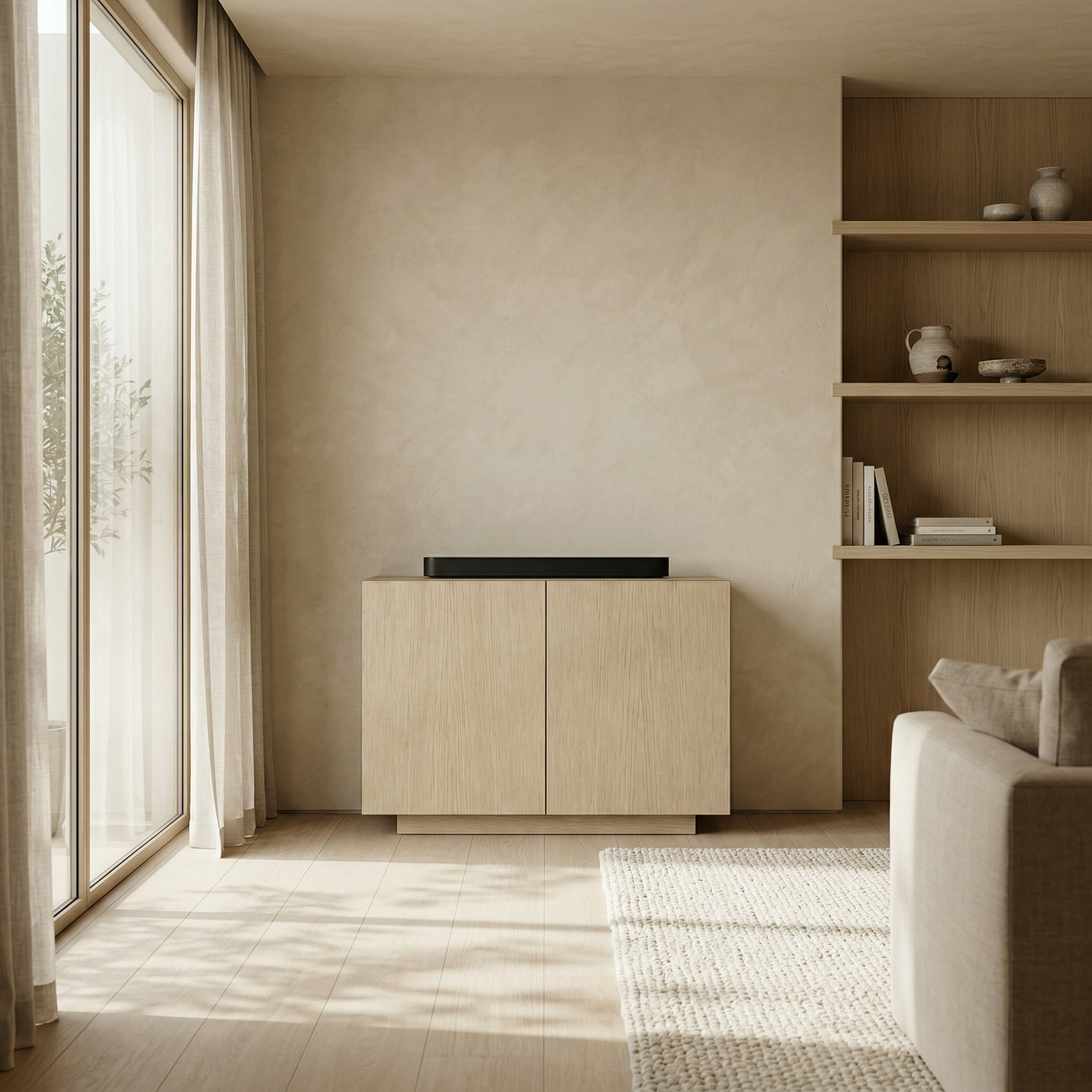 "Arzen" Modular Full Overlay Storage Credenza
