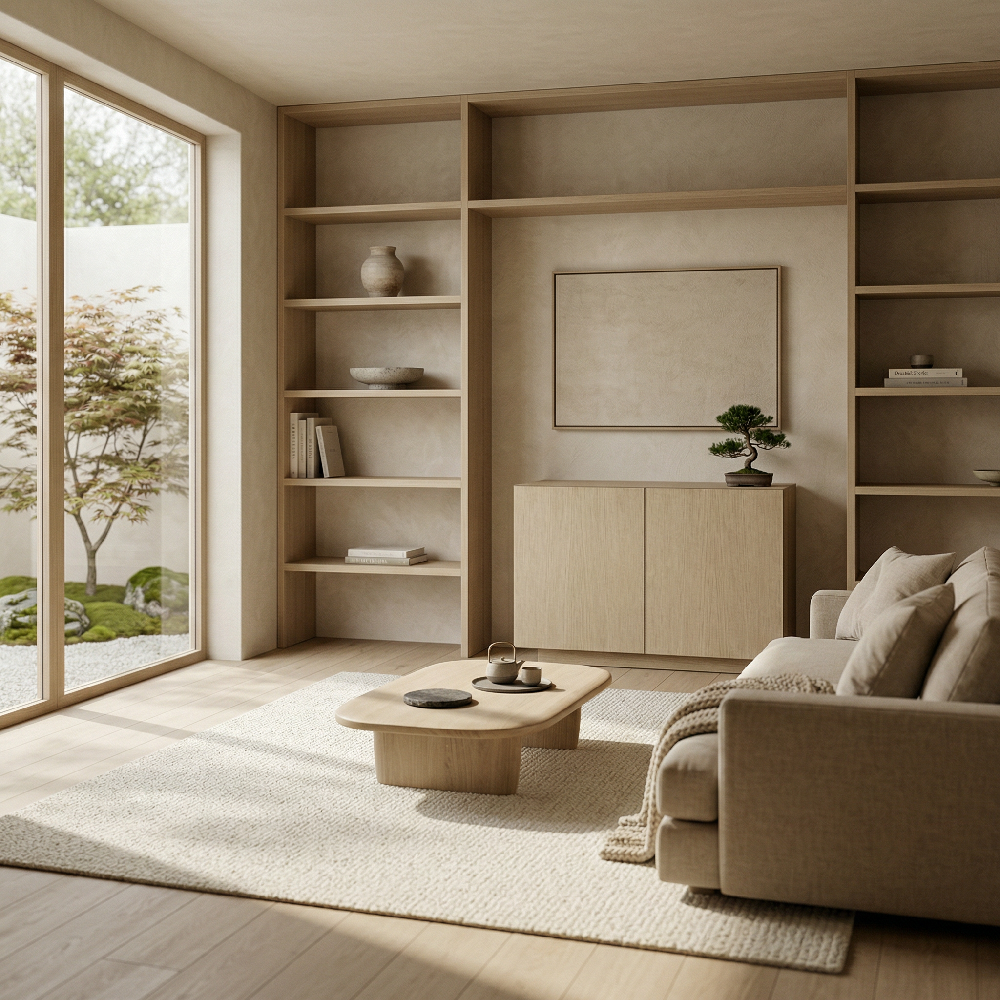 "Arzen" Modular Full Overlay Storage Credenza