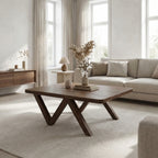 "Zed" Solid Hardwood Handcrafted Coffee Table