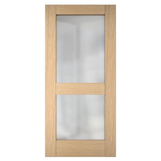 2 Panel Interior Door with Glass