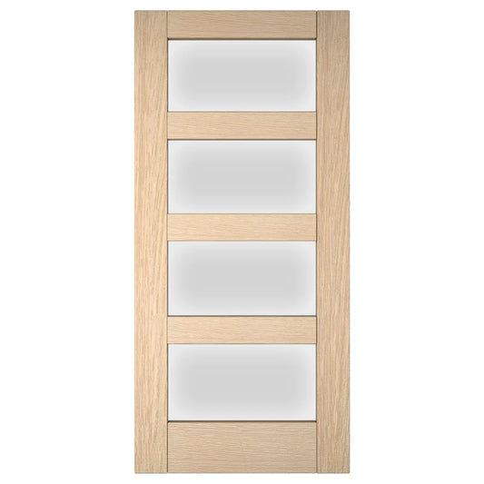 4 Panel Interior Door with Glass