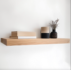 Solid Red Oak Floating Shelf
