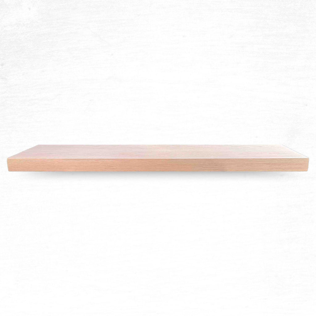Solid White Oak Floating Shelf