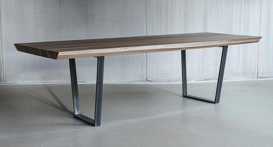 Modern Walnut Dining Table