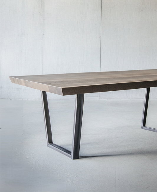Modern Walnut Dining Table
